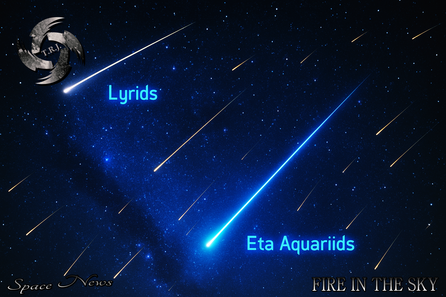 FIRE IN THE SKY: The Double Meteor Showers That Will Rip Through April’s Silence