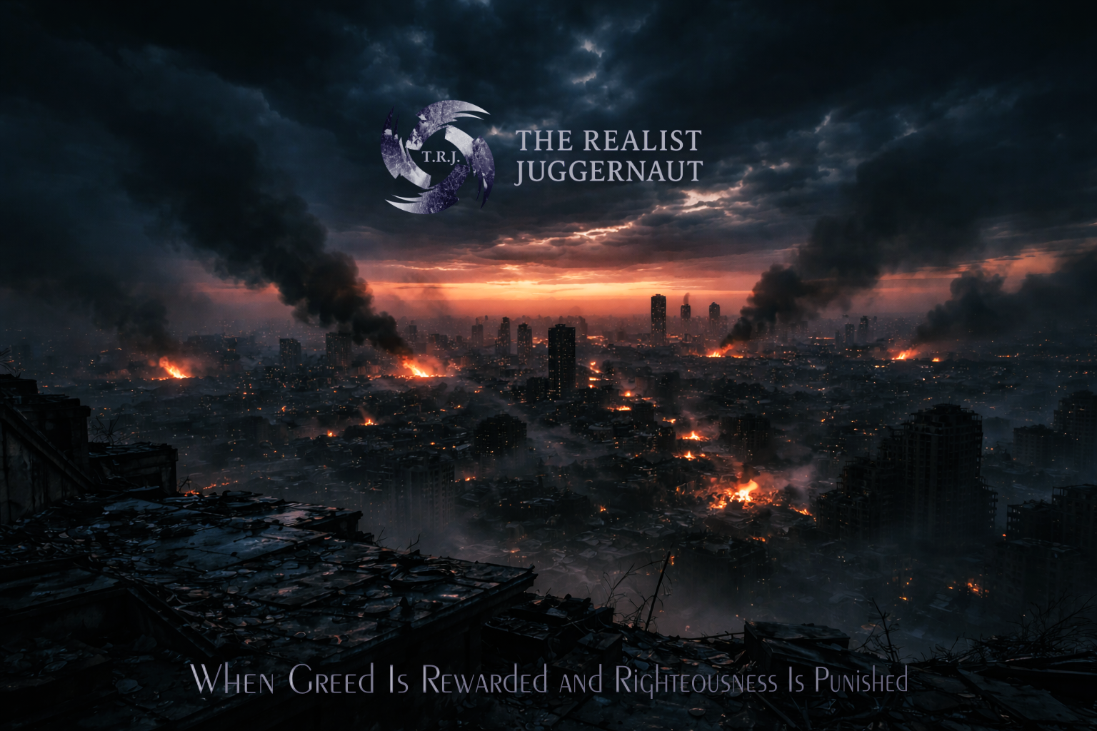 WHEN GREED IS REWARDED AND RIGHTEOUSNESS IS PUNISHED