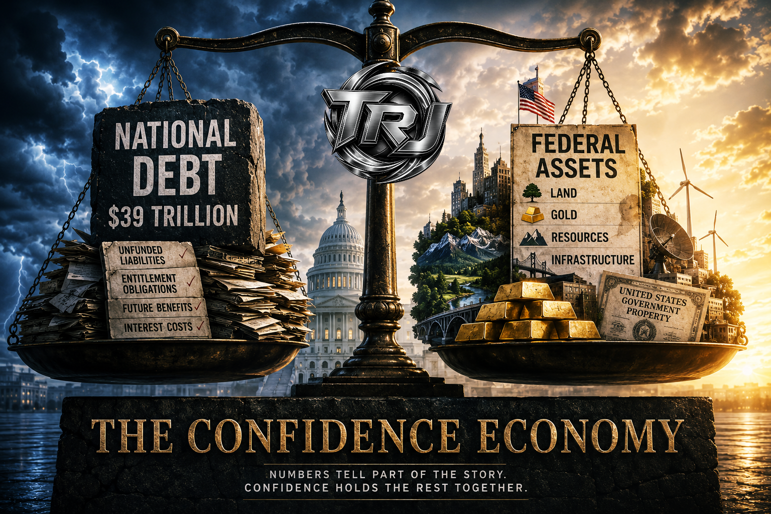 THE CONFIDENCE ECONOMY: HOW AMERICA BUILT TRILLIONS IN WEALTH WHILE WASHINGTON BUILT TRILLIONS IN DEBT