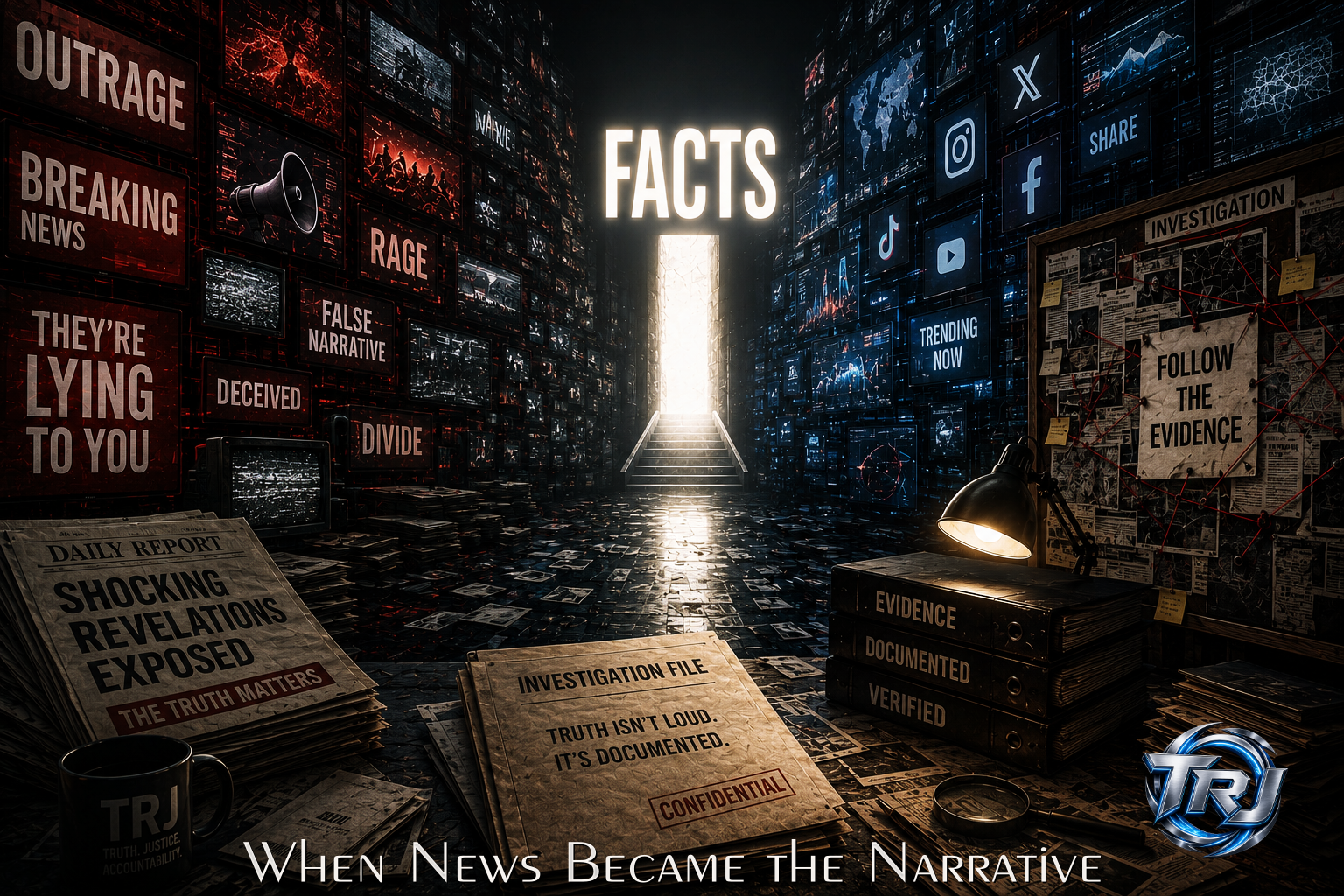 WHEN NEWS BECAME NARRATIVE: THE GROWING CRISIS OF MODERN JOURNALISM